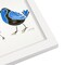 Finches Blue by Cat Coquillette Frame  - Americanflat